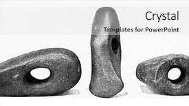  Presentation with stone age - Presentation theme enhanced with the recent stone age background and a light gray colored foreground