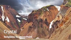  Presentation with last days timeplates - PPT theme enhanced with the remnants of last background and a coral colored foreground