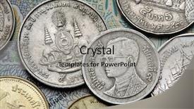  Presentation with thailand - Amazing slide set having the royal golden jubilee backdrop and a light gray colored foreground