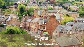  Presentation with united kingdom - Cool new slide set with the scottish borders scotland backdrop and a coral colored foreground