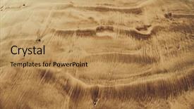  Presentation with aerial - Cool new slides with the sepia tone ideal backdrop and a coral colored foreground