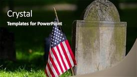  Presentation with 18th century - Slide set having the-serene-embrace-of-time background and a black colored foreground