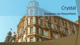  Presentation with south asia - Slides with the south suzhou road background and a  colored foreground