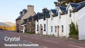  Presentation with scotland - Beautiful PPT layouts featuring the stirling local government backdrop and a violet colored foreground
