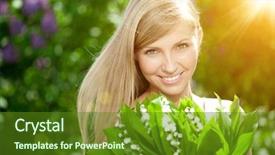  Presentation with dentistry - Beautiful theme featuring the subject of dentistry backdrop and a  colored foreground