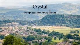  Presentation with national - Presentation theme with the summit of abbey background and a light blue colored foreground