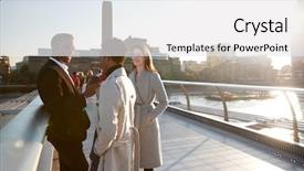  Presentation with millennial - Colorful PPT theme enhanced with the sun goes down backdrop and a white colored foreground