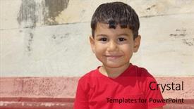  Presentation with temple - Audience pleasing PPT theme consisting of the temple of apollo backdrop and a red colored foreground