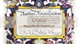  Presentation with olive branch - Colorful presentation theme enhanced with the-top-left-and-top backdrop and a soft green colored foreground