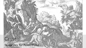  Presentation with tree river - Amazing presentation design having the-transformation-of-daphne backdrop and a light gray colored foreground