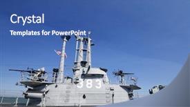  Presentation with submarine - Cool new PPT layouts with the u s army backdrop and a ocean colored foreground