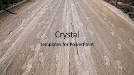  Presentation with mexican - Presentation theme with the us mexican border background and a light gray colored foreground