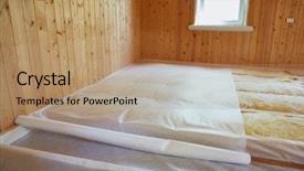  Presentation with mineral - PPT layouts consisting of the use of hydro background and a coral colored foreground