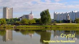 Presentation with tears - Beautiful slide deck featuring the war in afghanistan backdrop and a tawny brown colored foreground