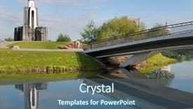  Presentation with tears - Presentation having the war in afghanistan background and a ocean colored foreground