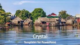  Presentation with water - Amazing slide set having sweet dessert pudding panna cotta with mix berries and mint on white background backdrop and a light gray colored foreground