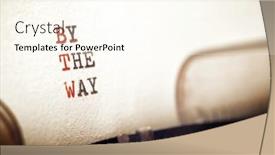  Presentation with way - Theme with the-way-phrase-written background and a cream colored foreground
