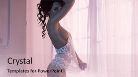  Presentation with pink beauty - PPT layouts with the window perfect body background and a lemonade colored foreground