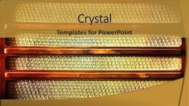  Presentation with speaker - Colorful presentation theme enhanced with the wood background series backdrop and a gold colored foreground