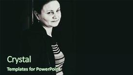  Presentation with woman sad - Presentation theme enhanced with theater free - sad adult woman black background and a wine colored foreground