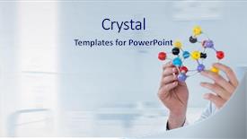  Presentation with digital earth abstract blue - PPT theme consisting of theather - digital composite of doctor man background and a  colored foreground