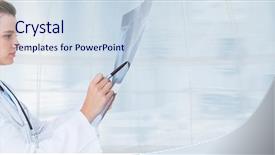  Presentation with digital earth abstract blue - Amazing presentation theme having theather - digital composite of doctor woman backdrop and a sky blue colored foreground