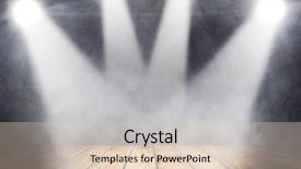  Presentation with projector - Slide deck enhanced with theatre curtain theatre curtain - interior shined with a projector background and a lemonade colored foreground