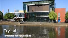  Presentation with theatre - Beautiful presentation featuring theatre-de-harmonie-in-center backdrop and a tawny brown colored foreground
