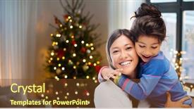  Presentation with diversity students friends happiness concept - Slides having theet - family holidays and happiness concept background and a tawny brown colored foreground