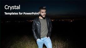  Presentation with stepping - Amazing PPT theme having theet - portrait of relaxed young casual backdrop and a black colored foreground