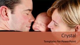  Presentation with old days - Audience pleasing theme consisting of their 18 days old baby backdrop and a red colored foreground