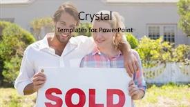  Presentation with garden - Presentation theme consisting of their garden holding sold background and a coral colored foreground