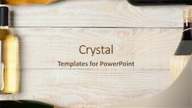  Presentation with rustic wood - Audience pleasing PPT theme consisting of portrait of business man holding graphs showing ok gesture isolated on white background backdrop and a light gray colored foreground