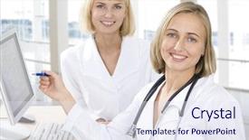  Presentation with monitor computer - PPT layouts enhanced with them points at a monitor background and a sky blue colored foreground