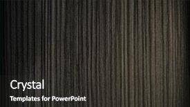  Presentation with wood texture - Audience pleasing slide deck consisting of theme abstract - natural wood texture backdrop and a dark gray colored foreground