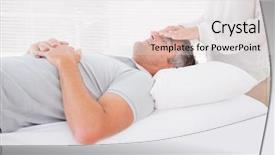  Presentation with healing hands - Beautiful presentation featuring healing hands - therapist working with man backdrop and a  colored foreground