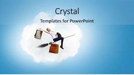  Presentation with church sale - Slides featuring there is a big sale background and a light blue colored foreground