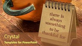  Presentation with thanksgiving - Audience pleasing PPT theme consisting of there-is-always-something backdrop and a red colored foreground