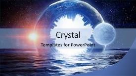  Presentation with peace the world - Audience pleasing PPT theme consisting of there is another world backdrop and a light blue colored foreground