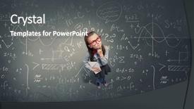  Presentation with great idea - Beautiful presentation theme featuring there is great idea backdrop and a dark gray colored foreground