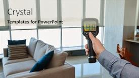  Presentation with inspection - Slides featuring thermal-imaging-camera-at-apartment background and a light gray colored foreground