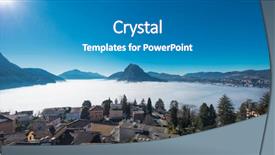  Presentation with thermal mechanical - Amazing theme having thermal inversion on the lugano backdrop and a teal colored foreground