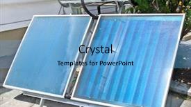  Presentation with thermal energy - Cool new presentation design with silhouette of ankara castle in a dramatic cloudy sky - ankara turkey backdrop and a ocean colored foreground.