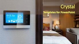  Presentation with bedroom modern - Amazing presentation having thermostats - smart screen on wall backdrop and a  colored foreground