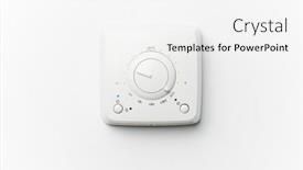 Presentation with climate - Cool new slide deck with thermostat-climate-control-white-background backdrop and a white colored foreground
