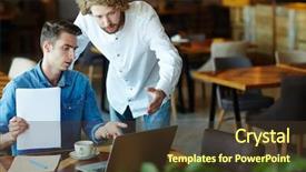  Presentation with research objective - PPT theme consisting of thesis management - discussion and preparation of coursework background and a tawny brown colored foreground