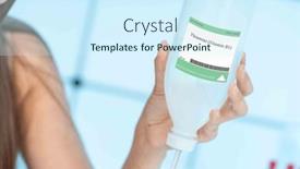  Presentation with thiamine - Presentation theme having thiamine-vitamin-b1-plays and a cool aqua colored foreground