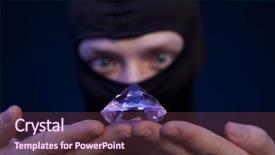  Presentation with dark blue - Presentation theme with emerald over dark blue background background and a tawny brown colored foreground