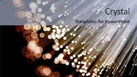  Presentation with thin blue line - PPT theme consisting of portrait of a lovely smiling redhead girl looking at camera and showing ok gesture isolated over beige background background and a coral colored foreground