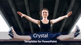  Presentation with black girl - PPT theme featuring thin blue line - young girl posing background and a  colored foreground